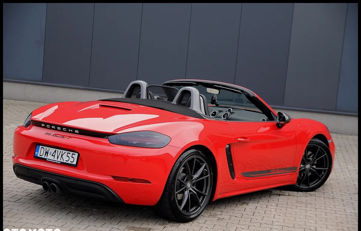 Porsche 718 Boxster cena 362900 przebieg: 14000, rok produkcji 2023 z Świdnica małe 781